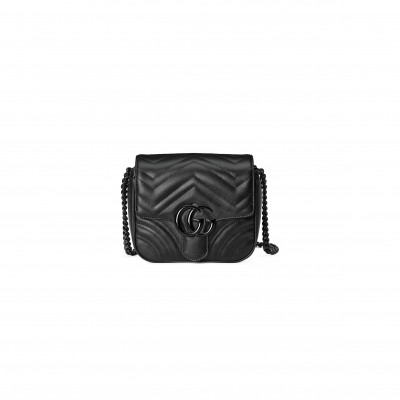 G*C*I GG MARMONT MATELASSÉ SHOULDER BAG 739681   (18*15*8cm) 11460
