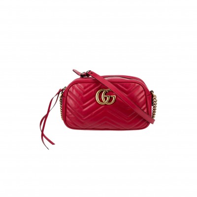 G*C*I MARMONT SMALL MATELASSÉ SHOULDER BAG 447632  (24*13*7cm) 2321
