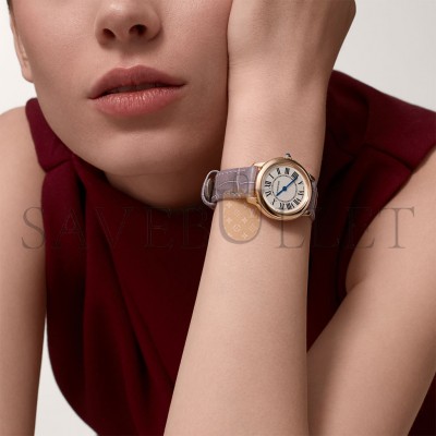 CARTIER RONDE LOUIS CARTIER 29MM WATCH WGRN0013