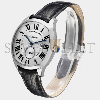 CARTIER DRIVE SILVER DIAL STEEL MENS 40MM WATCH WSNM0004