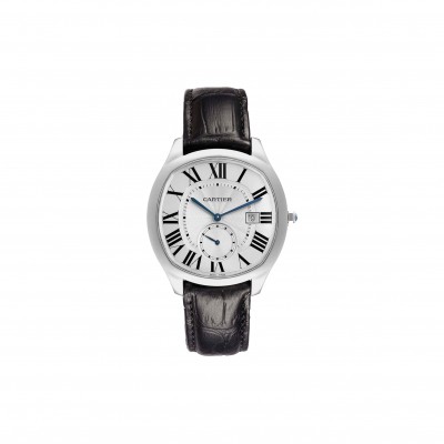 CARTIER DRIVE SILVER DIAL STEEL MENS 40MM WATCH WSNM0004