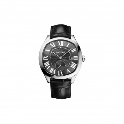 CARTIER DRIVE DE CARTIER BLACK DIAL STEEL MENS 40MM WATCH WSNM0009