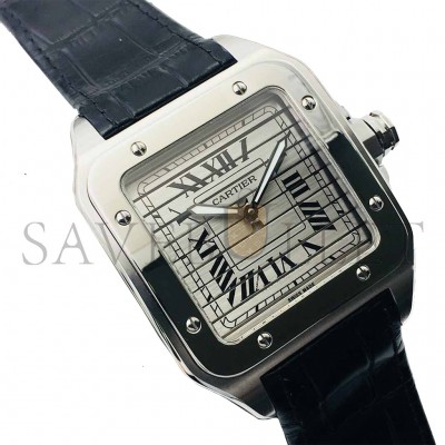 CARTIER SANTOS THREE-SIDED 45MM WATCH WM505914