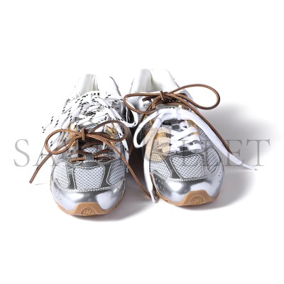 MIU MIU X NEW BALANCE 530 SL METALLIC LEATHER AND MESH SNEAKERS 5E165E MIU MIU X NEW BALANCE 530 SL METALLIC LEATHER AND MESH SNEAKERS 5E165E