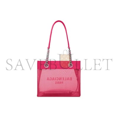 BALENCIAGA WOMEN'S DUTY FREE TOTE BAG SMALL IN PINK 7416032AADB5590 (22.9*18.8*10.9cm)