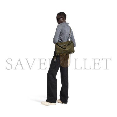 BALENCIAGA WOMEN'S RODEO HANDBAG MEDIUM IN KHAKI 7897722AB4G3503 (35*23.3*10.9cm)