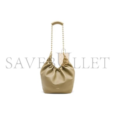 LOEWE MEDIUM SOFT NAPPA SHEEP LEATHER SQUEEZE BAG A914Q37X01-9584 (34*33*13.5cm)
