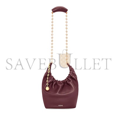 LOEWE SMALL SOFT NAPPA SHEEP LEATHER SQUEEZE BAG A914NCHX01-03 (29*24*10.5cm)
