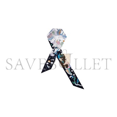 HERMES TWILLY SILK SCARF H063900S14 (86*5cm) HERMES TWILLY SILK SCARF H063900S14 (86*5cm)