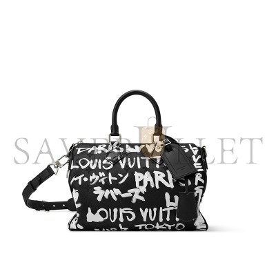 LOUIS VUITTON SPEEDY P9 BANDOULIÈRE 30 SCRIBBLE M26175 (32*22.5*18cm) LOUIS VUITTON SPEEDY P9 BANDOULIÈRE 30 SCRIBBLE M26175 (32*22.5*18cm)