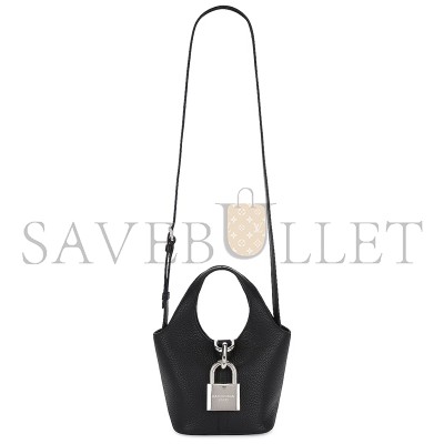 BALENCIAGA WOMEN'S LOCKER HOBO BAG MEDIUM 7716252AAWC1000 (24*23*9.9cm)