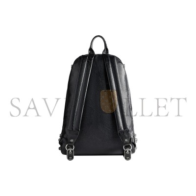 BALENCIAGA MEN'S LE CAGOLE BACKPACK IN BLACK 7662972AAXD1000 (45.9*35*18cm)