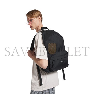 BALENCIAGA MEN'S EXPLORER BACKPACK IN BLACK 5032212VZ371000 (47*35*20cm)