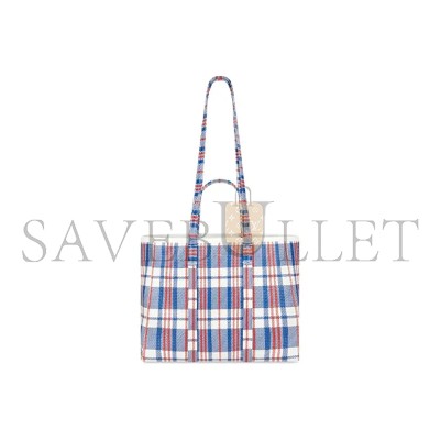 BALENCIAGA WOMEN'S BARBES EAST-WEST TOTE BAG MEDIUM 6714092100Q4269 (31*27*15cm)