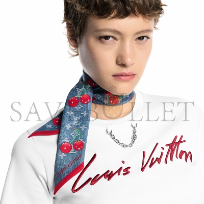 LOUIS VUITTON LV X TM DENIM CERISE BANDEAU M96390 LOUIS VUITTON LV X TM DENIM CERISE BANDEAU M96390