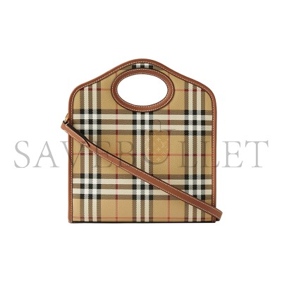 BURBERRY MINI POCKET TOTE BAG 80661661 (26.5*23*6cm) BURBERRY MINI POCKET TOTE BAG 80661661 (26.5*23*6cm)