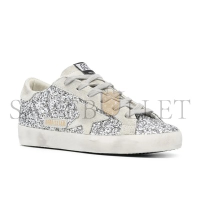 GOLDEN GOOSE SUPER-STAR GLITTER SNEAKERS GOLDEN GOOSE SUPER-STAR GLITTER SNEAKERS