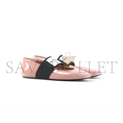 GIVENCHY SLICED SQUARE BALLERINAS IN PATENT LEATHER BE5010E2FF-272 GIVENCHY SLICED SQUARE BALLERINAS IN PATENT LEATHER BE5010E2FF-272