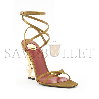 YSL OPYUM SANDALS IN SATIN CREPE YSL OPYUM SANDALS IN SATIN CREPE