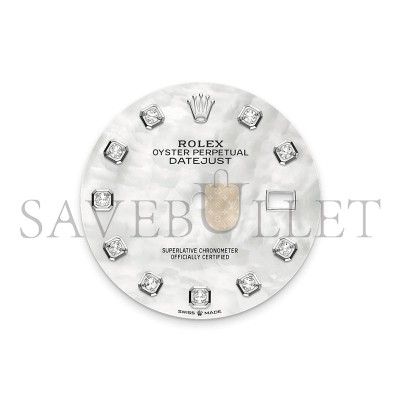 ROLEX DATEJUST 36 OYSTER, 36 MM, OYSTERSTEEL AND WHITE GOLD 126234