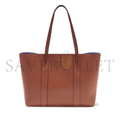 MULBERRY BAYSWATER TOTE OAK SMALL CLASSIC GRAIN LEATHER HH8728-552G110 (36.2*28.57*12.7cm) MULBERRY BAYSWATER TOTE OAK SMALL CLASSIC GRAIN LEATHER HH8728-552G110 (36.2*28.57*12.7cm)