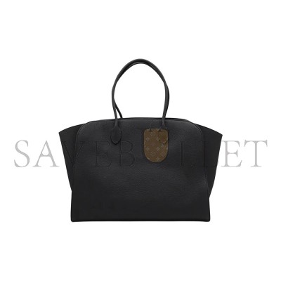 THE ROW MARLO BLACK GRAIN LEATHER TOTE BAG W1773L133TIYS (43*30*23cm)