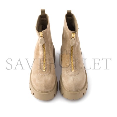 PRADA SUEDE BOOTIES WITH ZIP 1T328O PRADA SUEDE BOOTIES WITH ZIP 1T328O