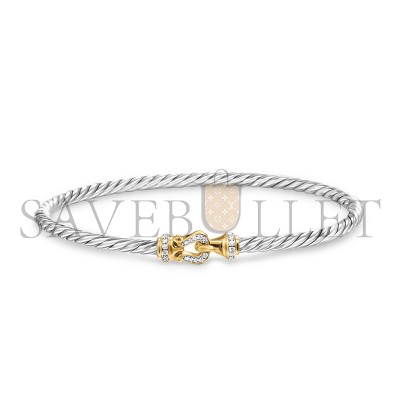 DAVID YURMAN BUCKLE CLASSIC CABLE BRACELET B16841DS8ADI DAVID YURMAN BUCKLE CLASSIC CABLE BRACELET B16841DS8ADI