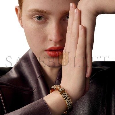 HERMÈS CLIC H ACINONYX JUBATUS BRACELET H705425FOA1GM