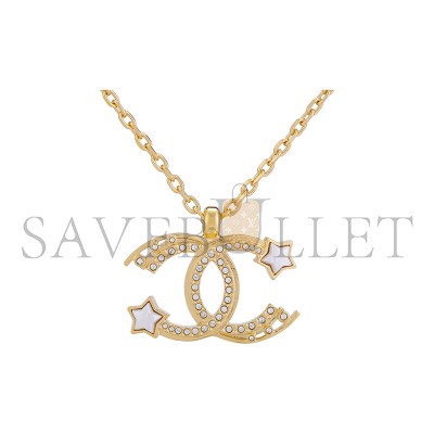 CHANEL DOUBLE C STAR NECKLACE ABC473 CHANEL DOUBLE C STAR NECKLACE ABC473