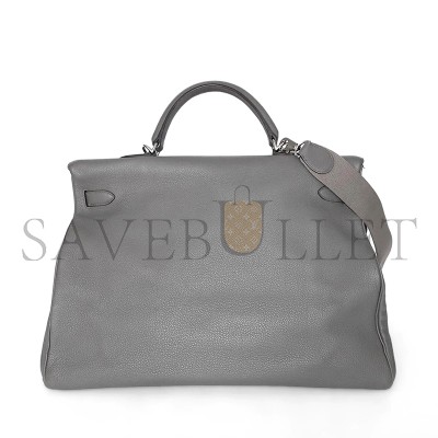 HERMES MASTER KELLY 50 VOYAGE ARDOISE CLéMENCE (50*35*25cm)