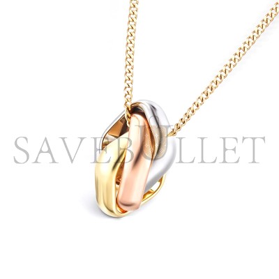 CARTIER TRINITY PILLOW PENDANT NECKLACE B7224955
