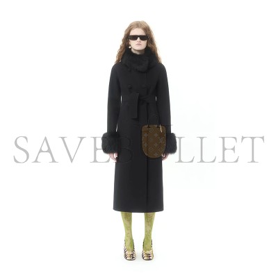 VALENTINO COMPACT DRAP COAT 7B3CA7Y06JA_0NO