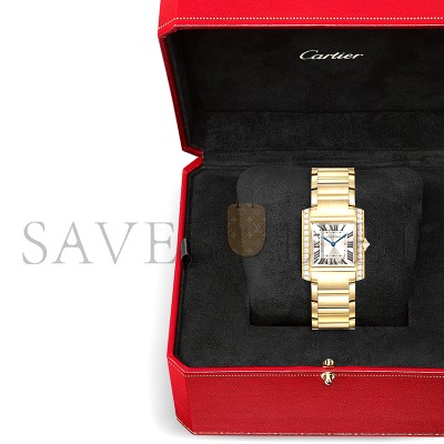 CARTIER TANK FRANÇAISE 32MM WATCH  WJTA0061