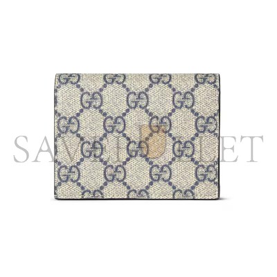 GUCCI GG MARMONT BI-COLOUR CARD CASE WALLET ‎658610 (11*8.5*3cm)