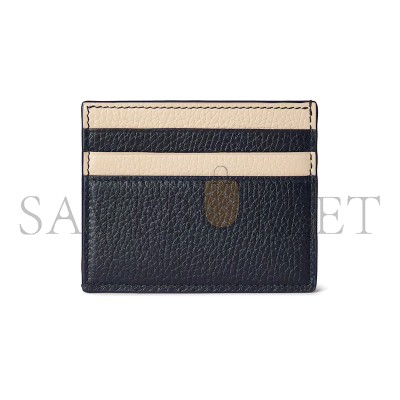 GUCCI BI-COLOR CARD CASE WITH GUCCI LOGO ‎817043 (10*8cm)