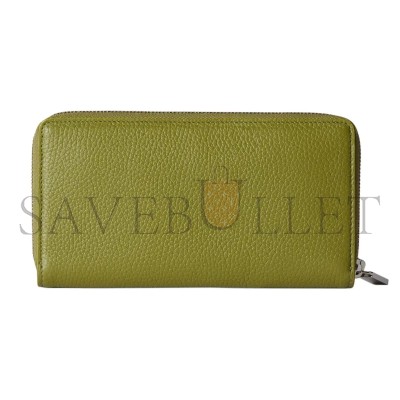 GUCCI LEATHER WALLET ‎‎817044 (19*10.5*2.5cm)