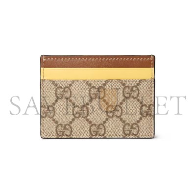 GUCCI CARD CASE WITH MOTIF ‎‎838900 (10*7cm)