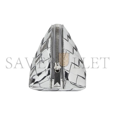BOTTEGA VENETA INTRECCIATO SMALL BEAUTY POUCH 764044V3QM28101 (16.5*10.5*9cm)