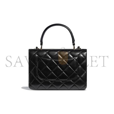 CHANEL TRENDY CC LAMBSKIN FLAP BAG A92236 Y60767 94305 (25*17*9cm)
