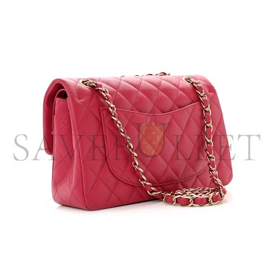 CHANEL CAVIAR QUILTED SMALL DOUBLE FLAP 1411761 (23*14.5*6cm)