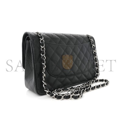CHANEL CAVIAR QUILTED JUMBO DOUBLE FLAP 1630686 (30*19*9cm)