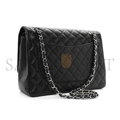 CHANEL CAVIAR QUILTED MAXI DOUBLE FLAP 1167370 (33*24*9cm)