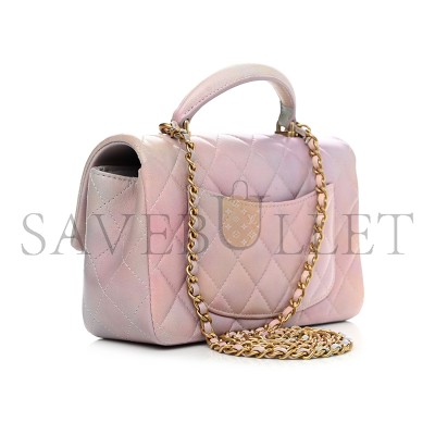 CHANEL OMBRE MINI TOP HANDLE FLAP 1112622 (20*13*6cm)