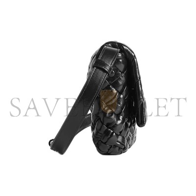 BOTTEGA VENETA SMALL RUMPLE MESSENGER 787113V4HO18803 (21*14*5cm)