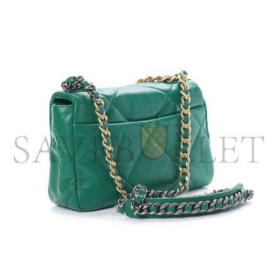 CHANEL MEDIUM 19 HANDBAG AS1160 B04852 NM378 (26*16*9cm)