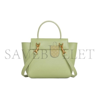 CELINE PICO BELT TOTE IN GRAINED COWHIDE LEATHER 194263ZVA.31SA (21*16*8cm)