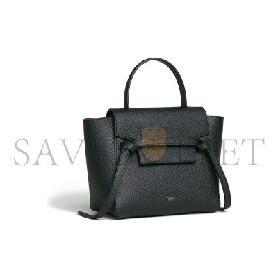 CELINE PICO BELT TOTE IN GRAINED COWHIDE LEATHER 189003ZVA.38NO (21*16*8cm)