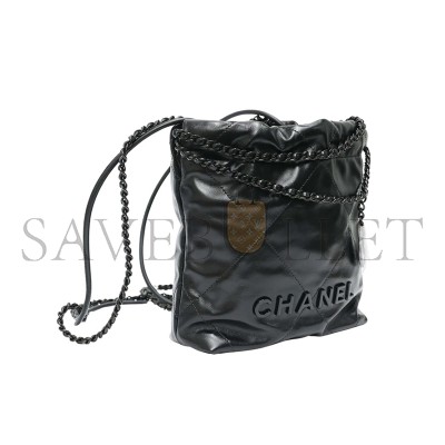 CHANEL MASTER 22 MINI HANDBAG AS3980 (20*19*6cm)