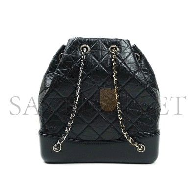CHANEL MASTER GABRIELLE SMALL BACKPACK AGED CALFSKIN A94485 (23*22.5*10.5cm)